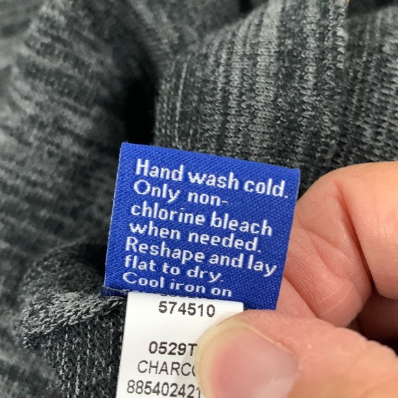 Sweater Dress NWOT Size XL Bk Grey Rayon Polyester Cowl Neck Apt. 9 Long… - Picture 12 of 12